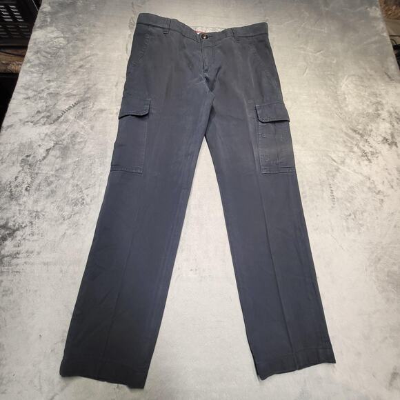 Brunello Cucinelli Cargo Pants Mens 48 34x29 Blue Made in Italy Cotton Luxury